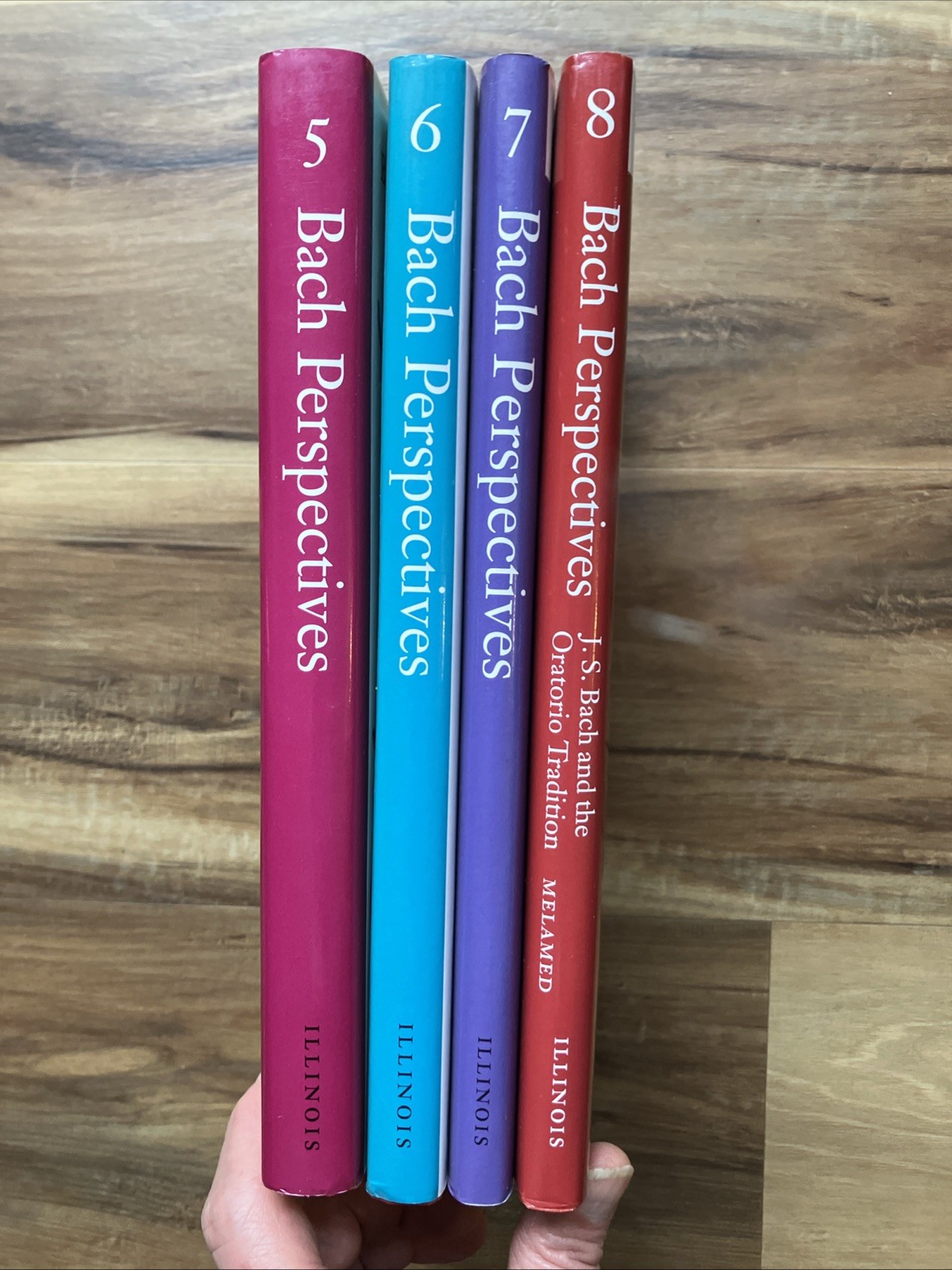 Bach Perspectives. Volume 5, 6, 7, 8. Very Good to Like New. FREE SHIPPING