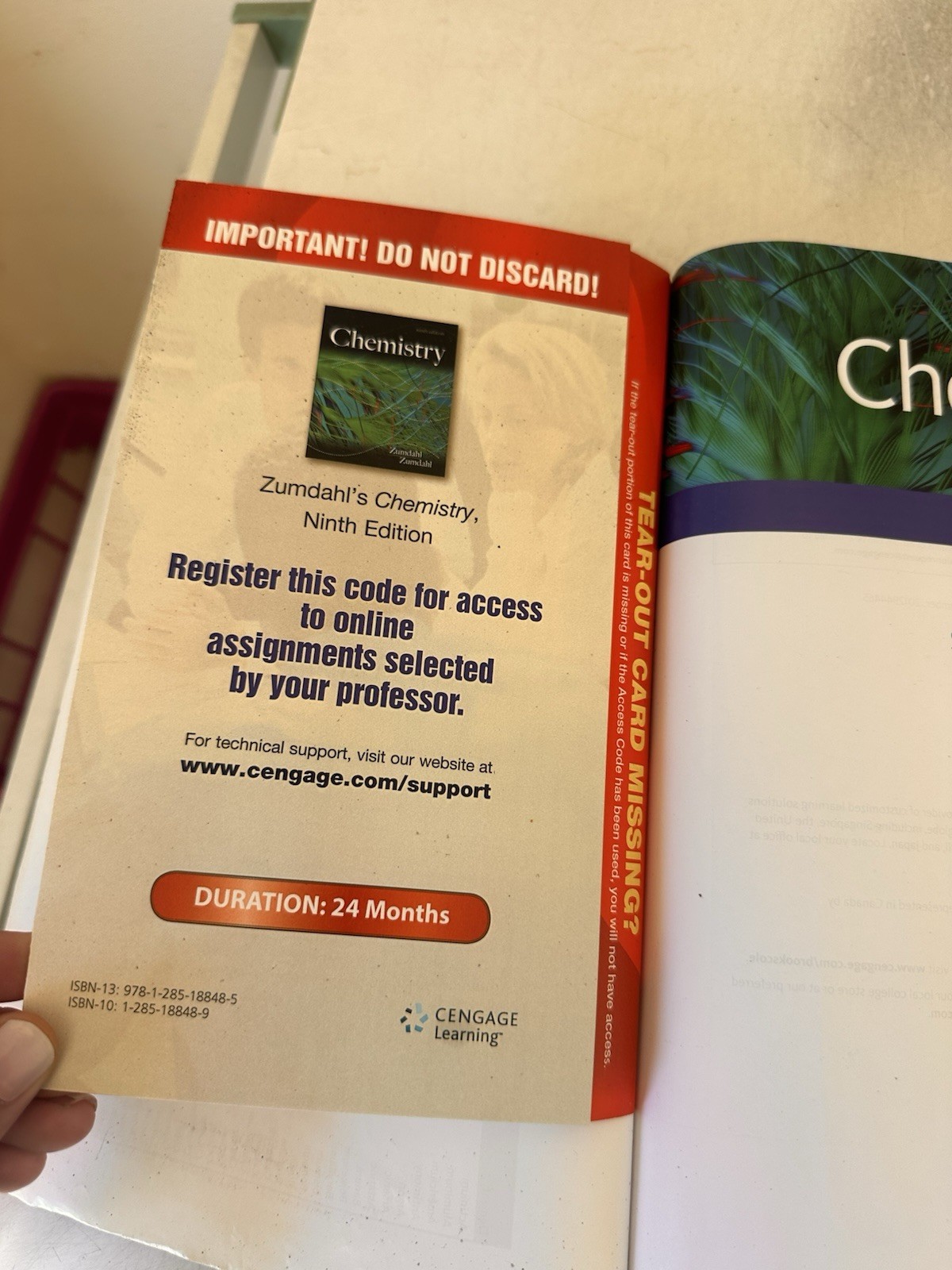AP Chemistry ~ Steven Zumdahl AP Edition 9th Edition H.S. Chemistry Textbook