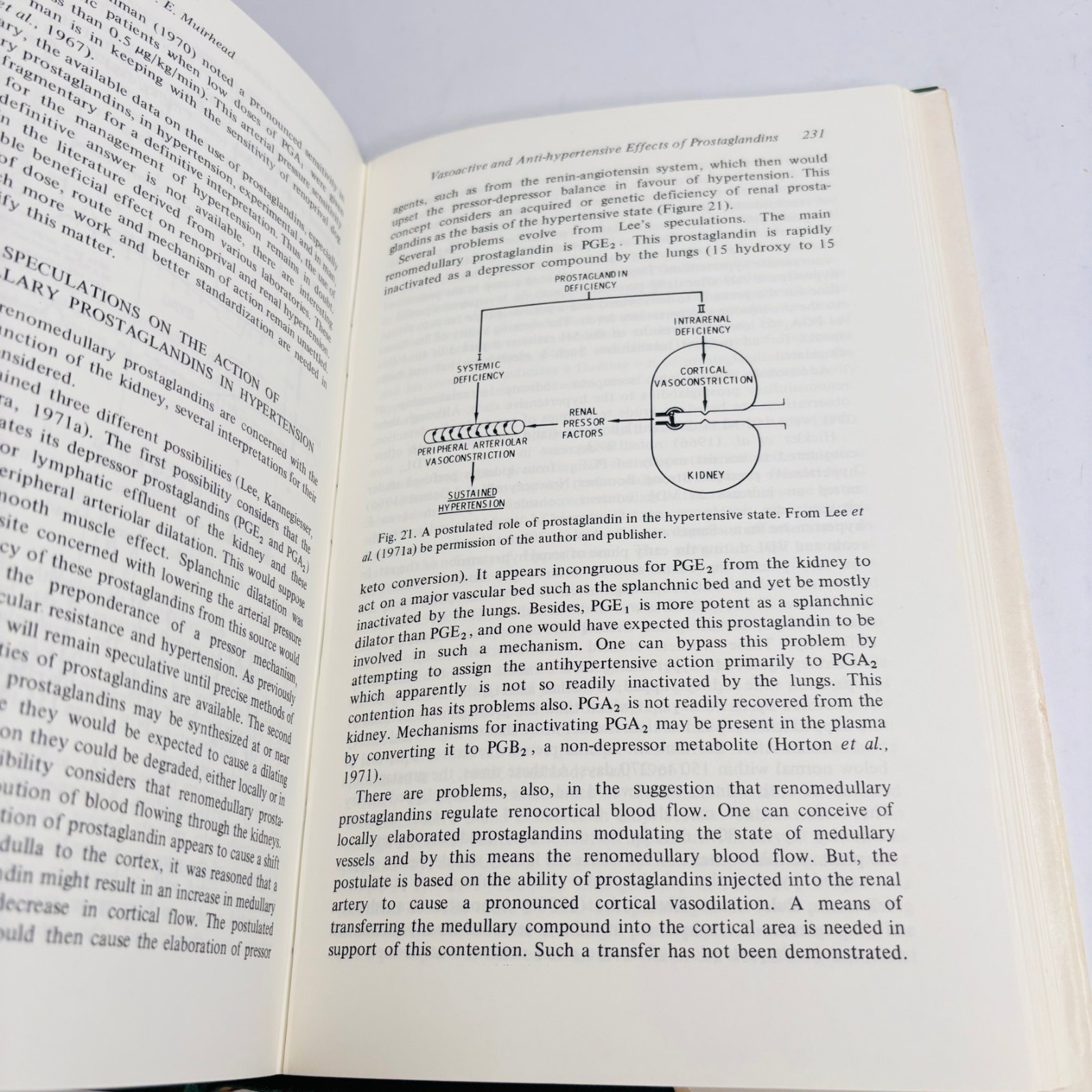 The Prostaglandins Pharmacological And Therapeutic Advances Cuthbert 1973