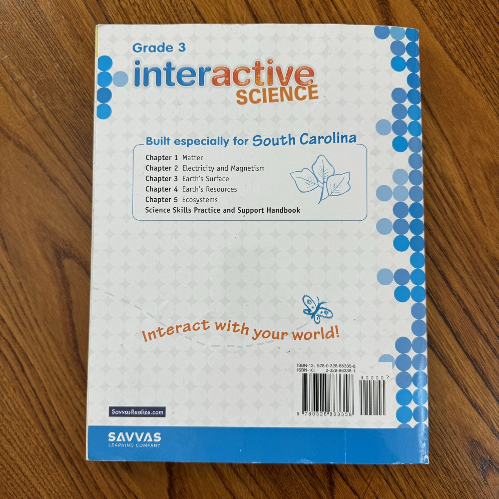 Savvas South Carolina Interactive Science Workbook Grade 3 – Homeschooling