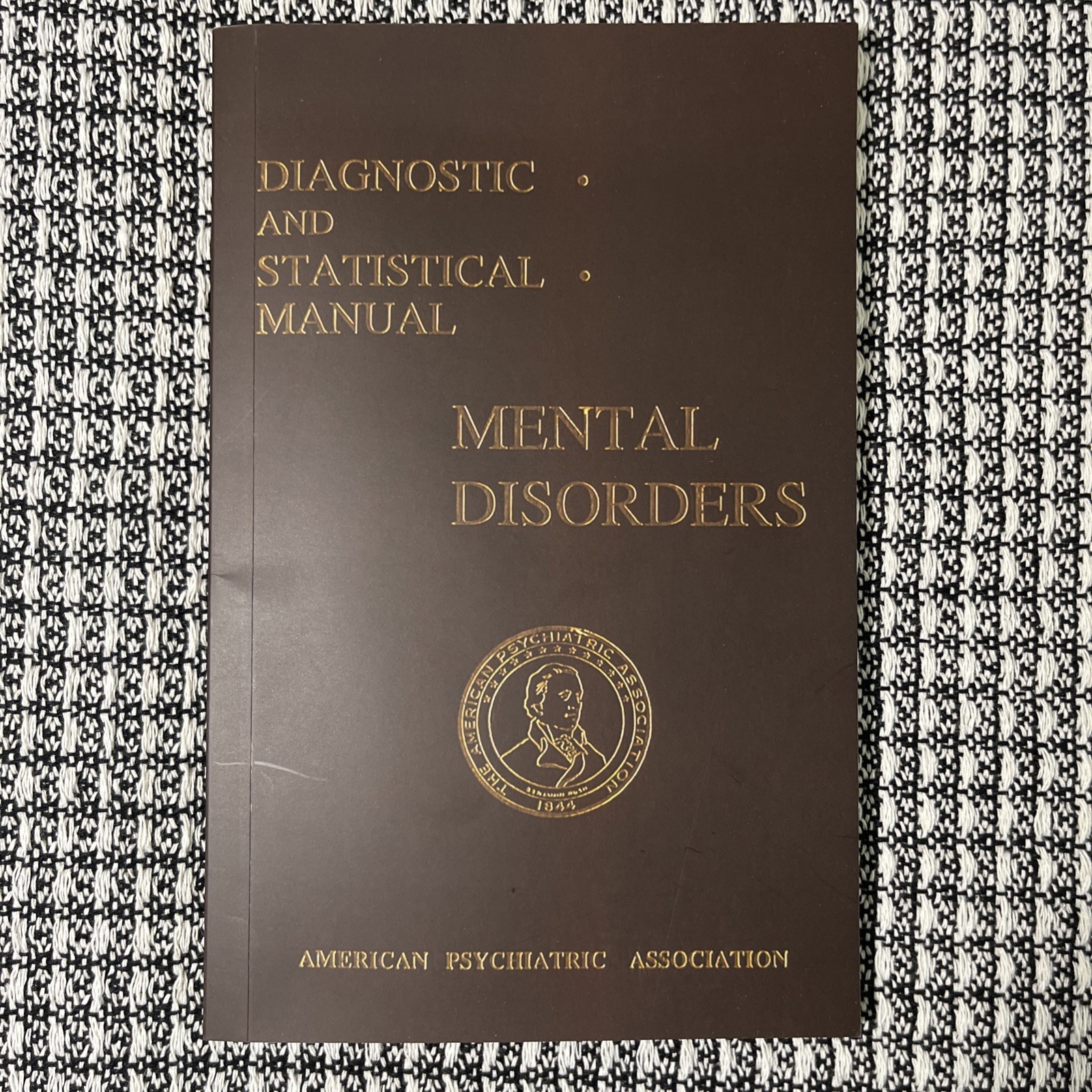 Diagnostic And Statistical Manual, Mental Disorders, DSM-1 Reprint, Brand New