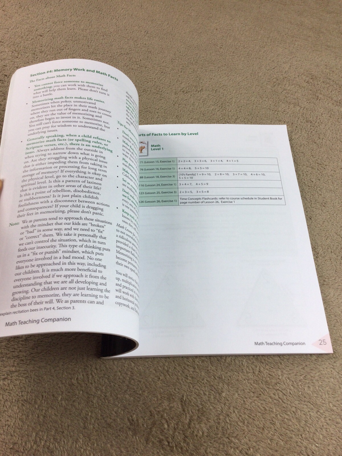 Master Books: Math Lessons for a Living Education: Teaching Companion