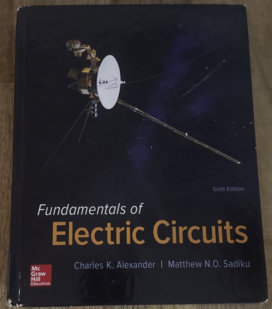 Fundamentals of Electric Circuits 6th Edition – Hardcover by Alexander & Sadiku
