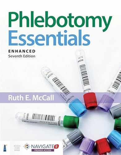 Phlebotomy Essentials, Enhanced – Paperback, by McCall Ruth E. – Very Good k