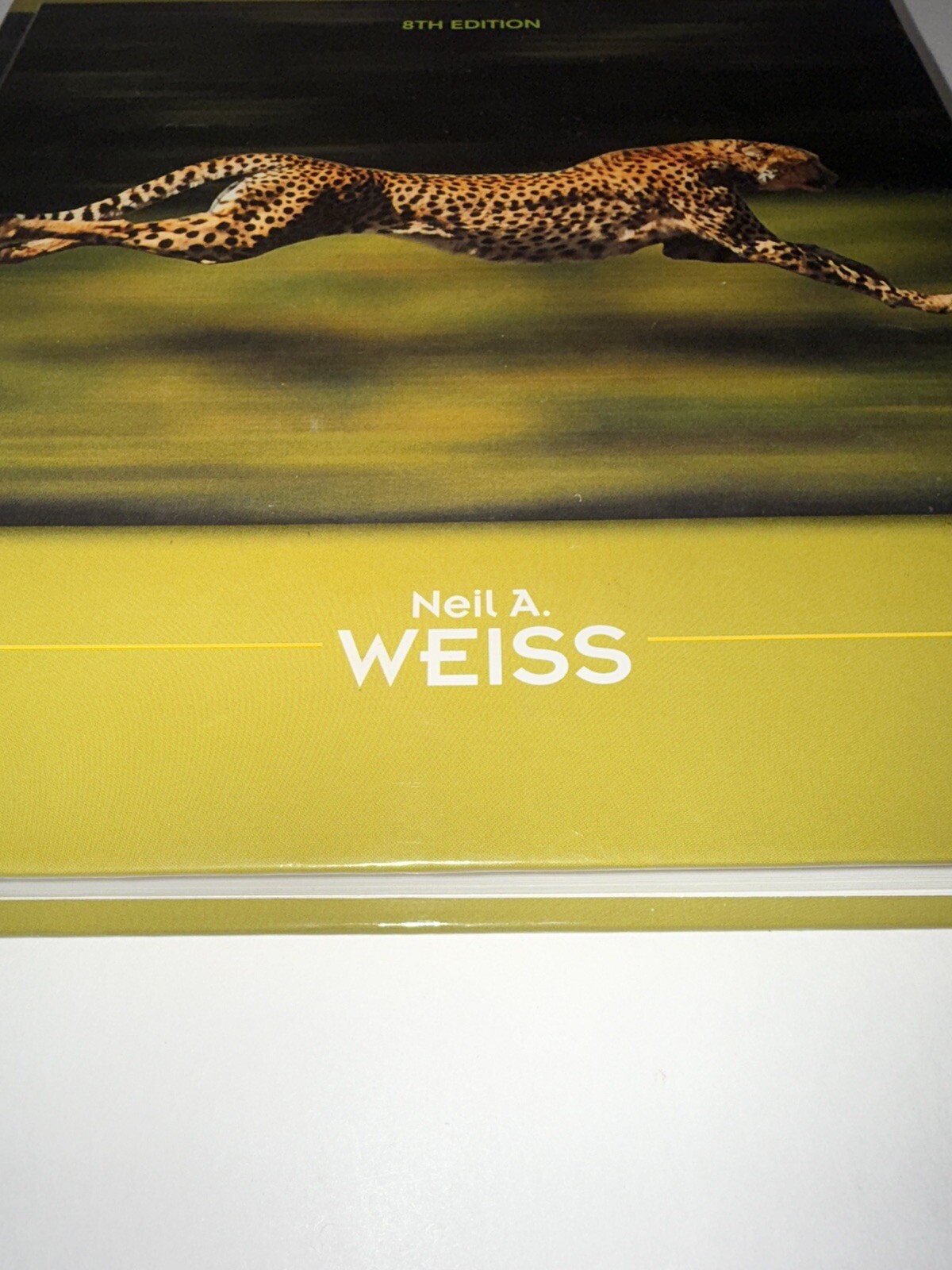 ELEMENTARY STATISTICS Compact Disc By Neil A. Weiss Includes Book and Disc