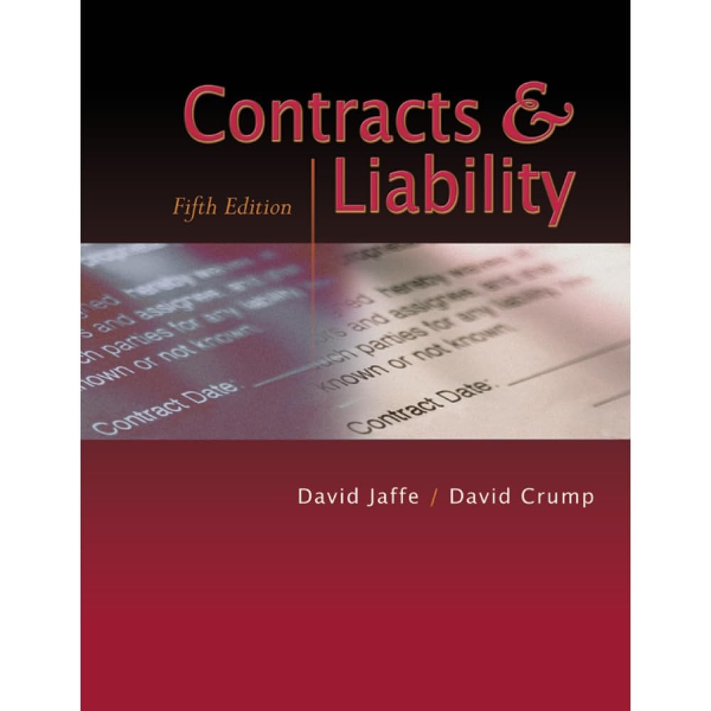 Contracts And Liability