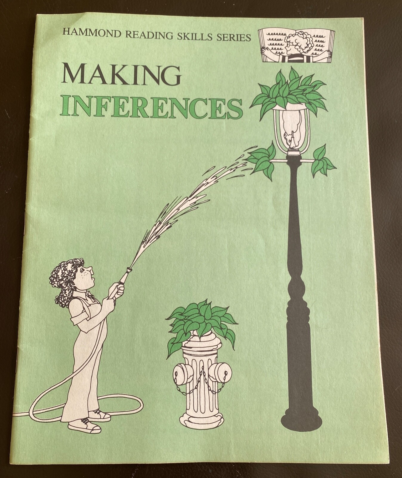Vintage 1977 Making Inferences ~ Hammond Reading Skills Series workbook