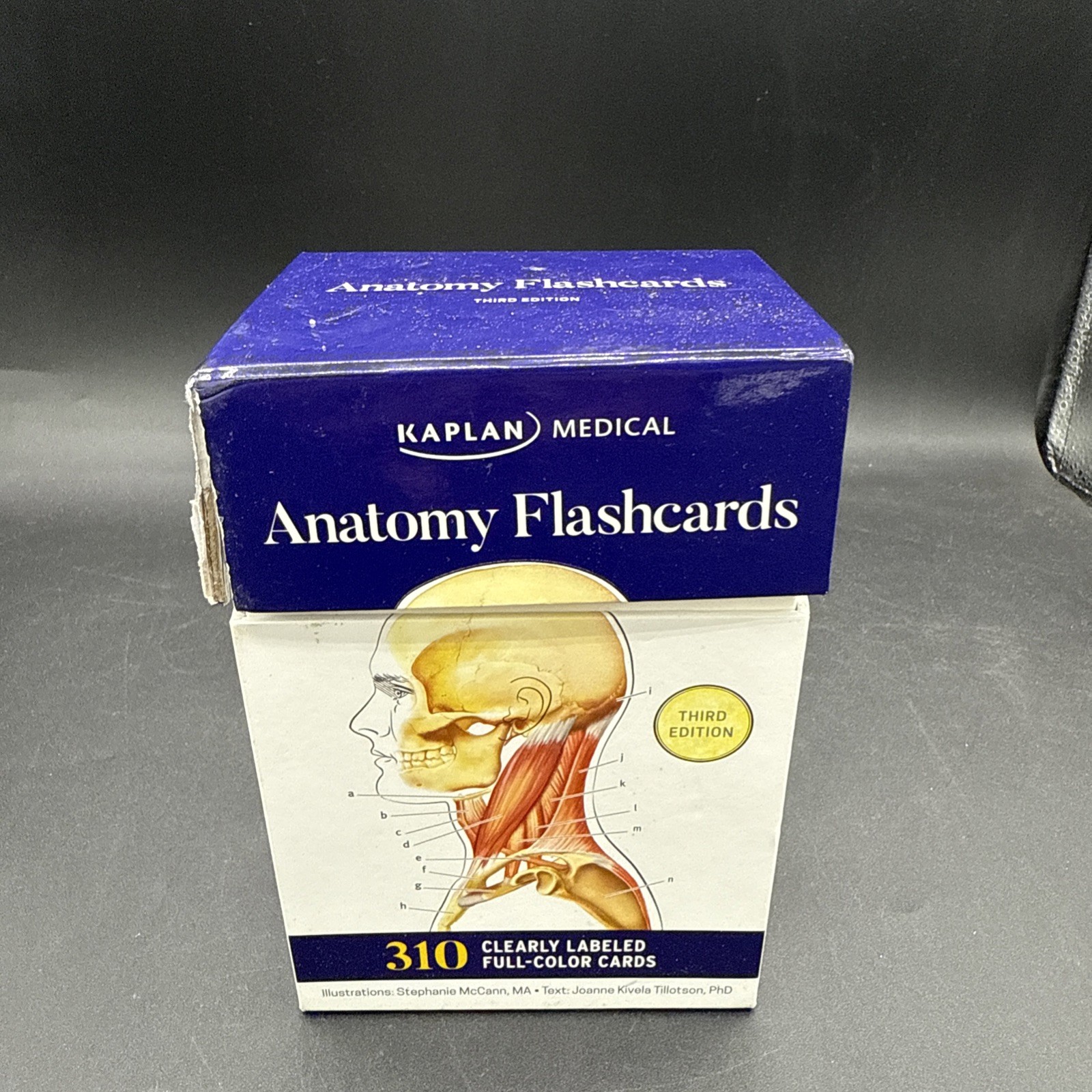 Anatomy Flashcards by Joanne Tillotson 2017 Cards Flash Cards Kaplan Medical
