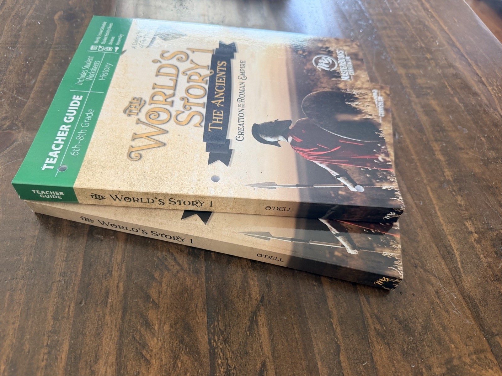 Master Books The World’s Story 1: The Ancients Teacher + Student Pages PB