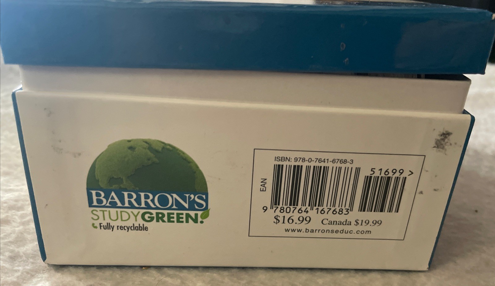 Barron’s ACT Flash Cards 2nd Edition 400 Test Prep Study Set Very Good