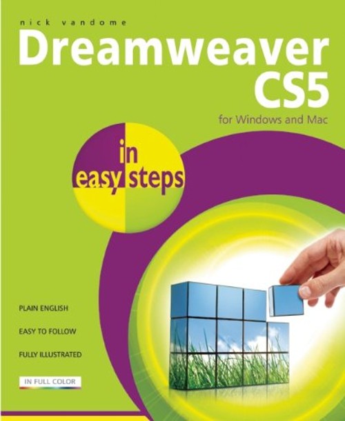 Dreamweaver CS5 in Easy Steps Paperback Nick Vandome