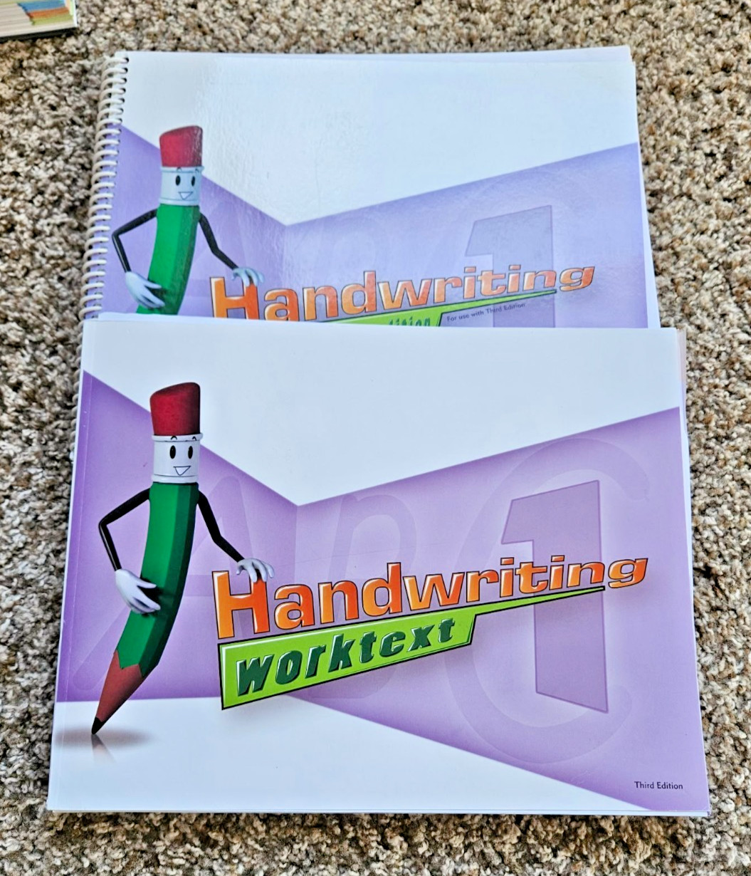 BJU Grade 1 Curriculum FULL SET – Workbooks and Teacher Manuals included