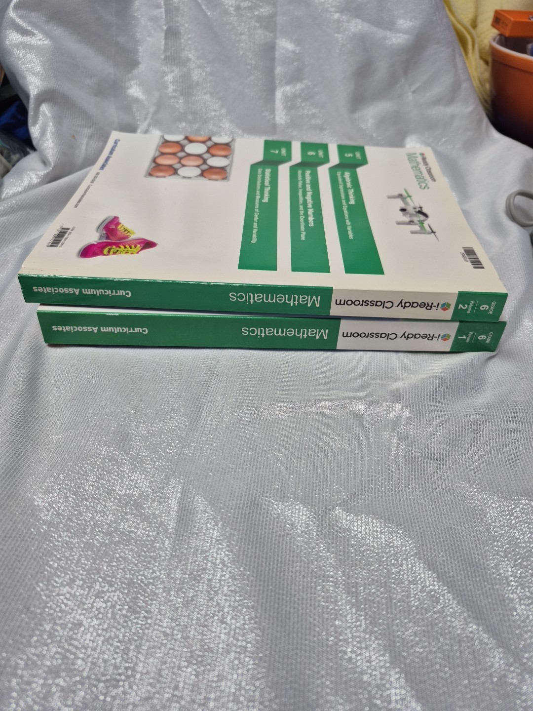 i-Ready Classroom Mathematics Grade 6 Volume 1 And 2 Student Workbooks Unit 1-7