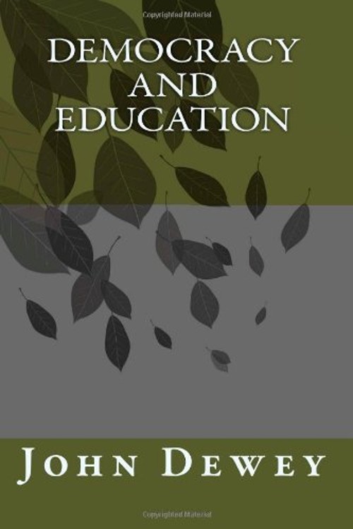 Democracy and Education Paperback John Dewey
