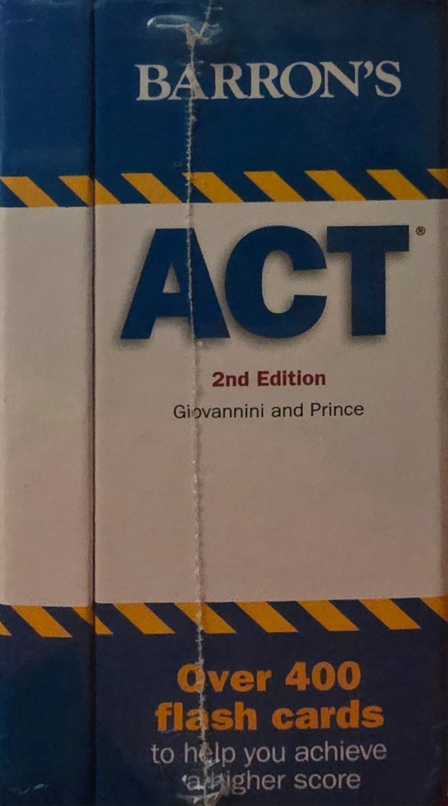 Barron’s Test Prep Ser.: Barron’s ACT Flash Cards : 410 Flash Cards to Help You