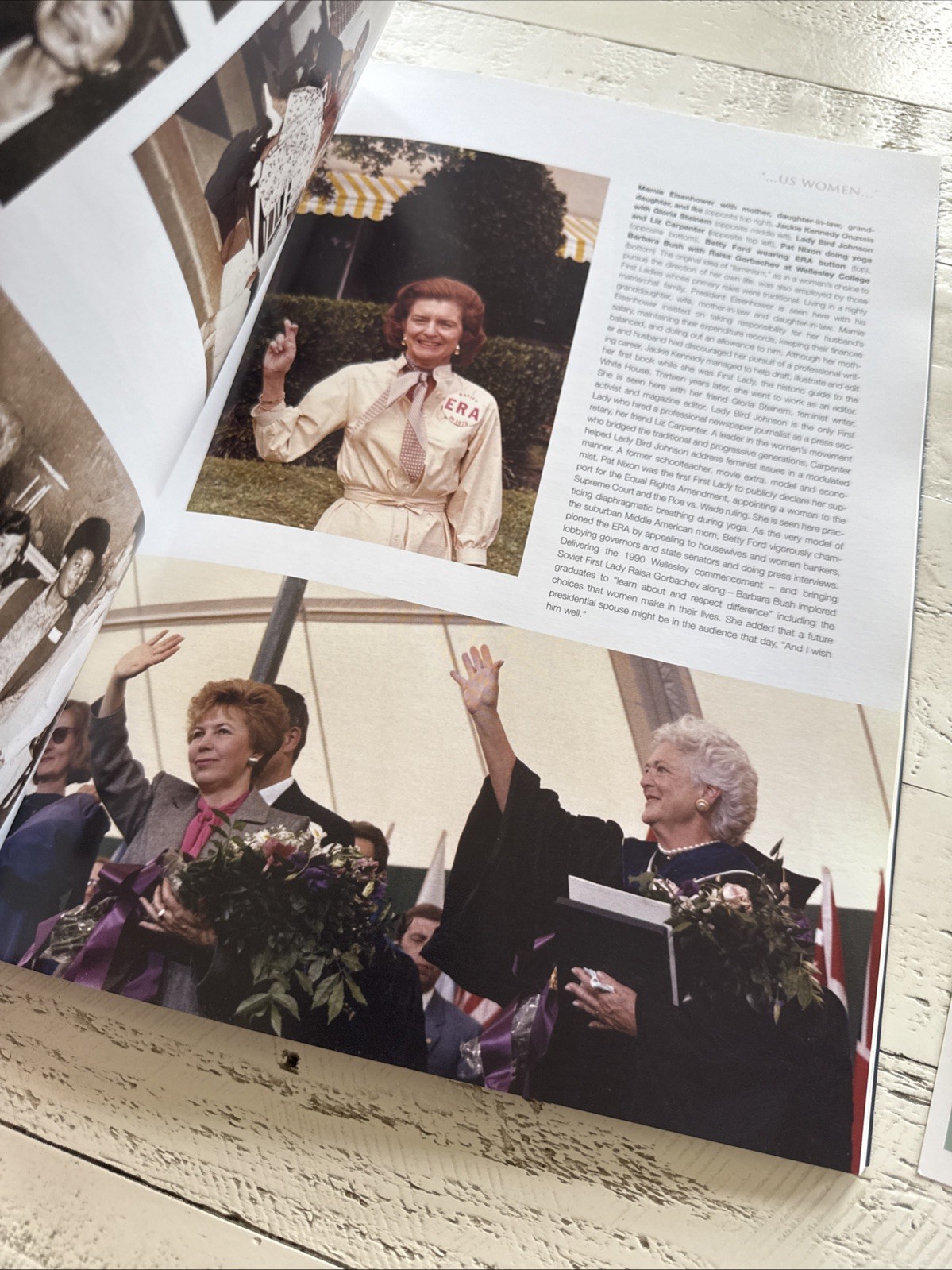 National First Ladies Library Book Signed by Founder Mary Regula 2003 History