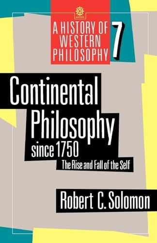 Continental Philosophy since – Paperback, by Solomon Robert C. – Acceptable