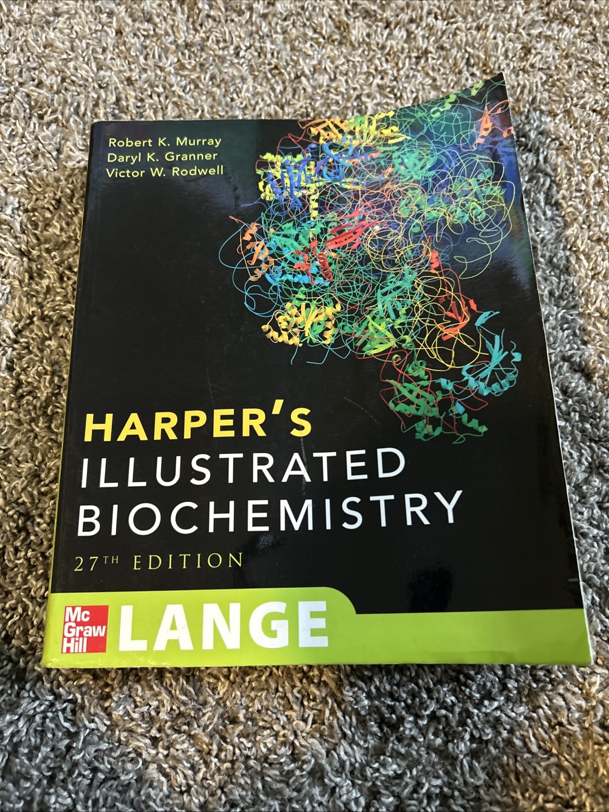 HARPER’S ILLUSTRATED BIOCHEMISTRY (HARPER’S BIOCHEMISTRY) By Robert K. Murray