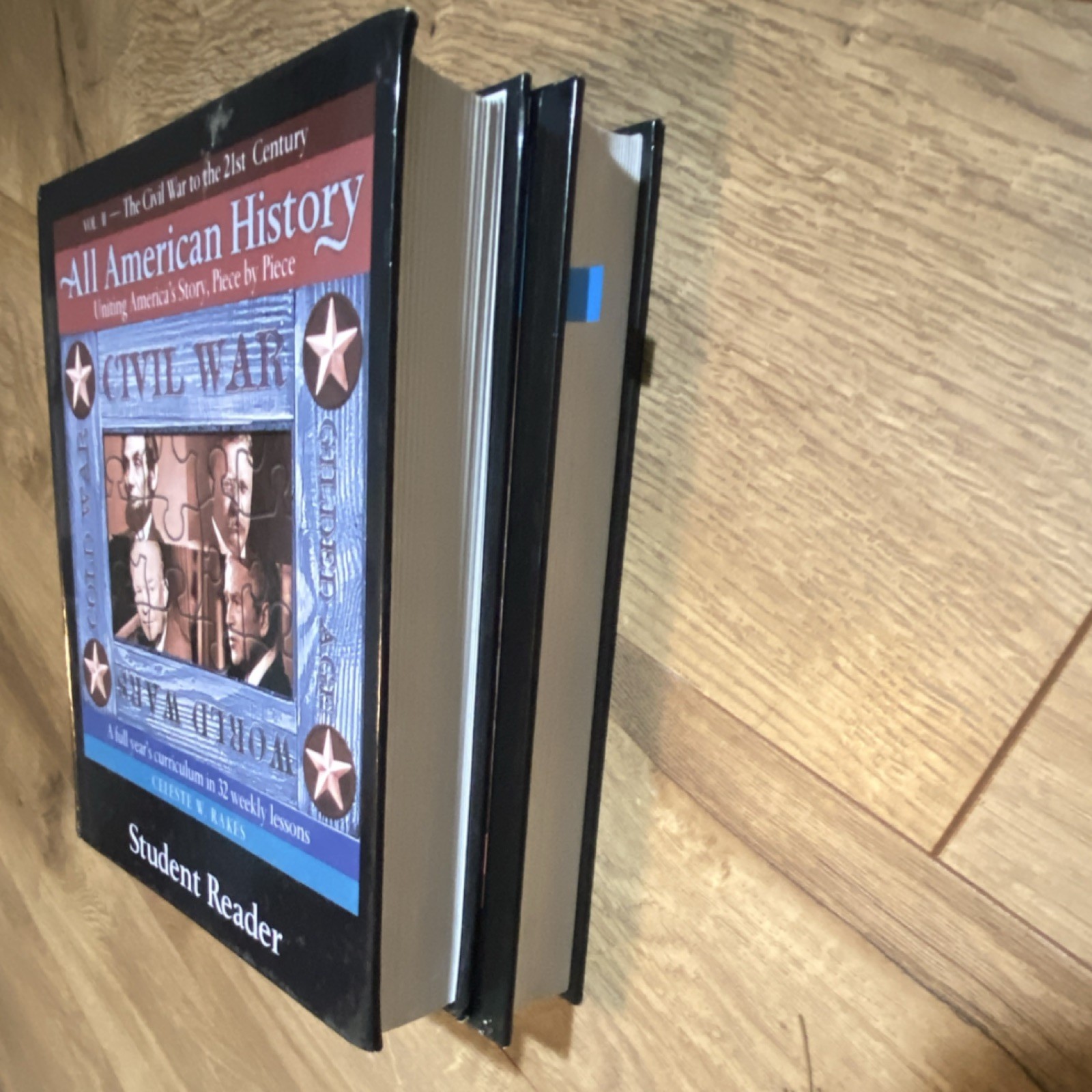Homeschool All American History TWO COMPLETE SETS ! vol. 1 & 2