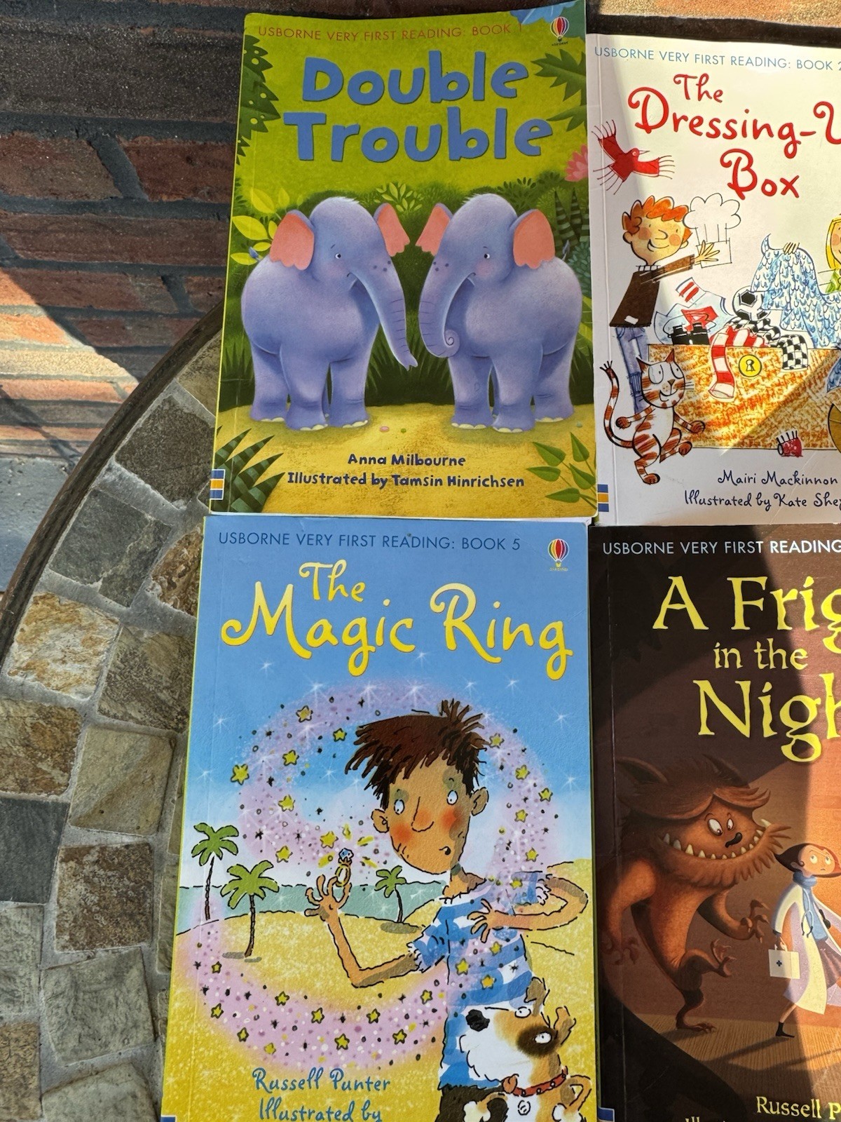 9 Usborne Very First Reading Books Preschool 3+ Homeschool Activities Puzzles