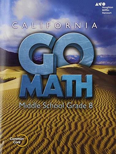 Holt McDougal Go Math! California: Student Interactive Worktext Grade – GOOD