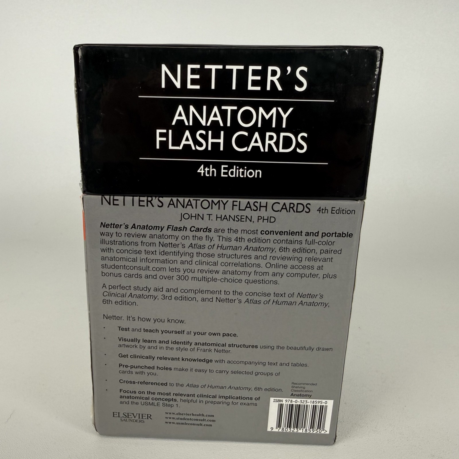 Netter’s Anatomy Flash Cards, 4th Edition by John T. Hansen