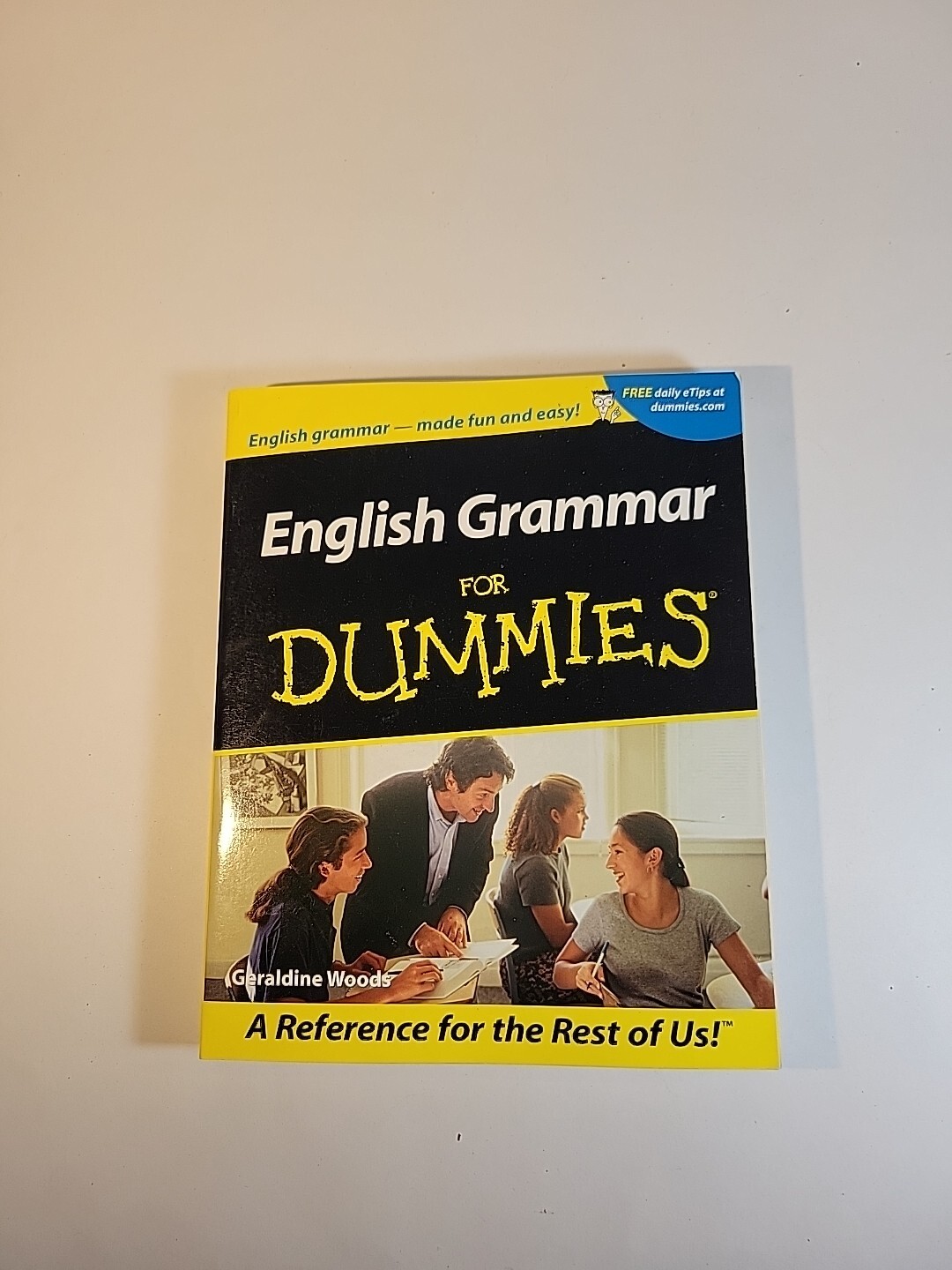 English Grammar for Dummies by Geraldine Woods (2001, Trade Paperback)