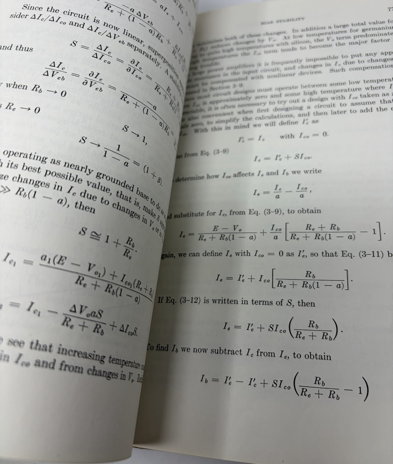 Transistor Circuit Analysis by Joyce & Clarke 1962 Hardcover Vintage Math Book