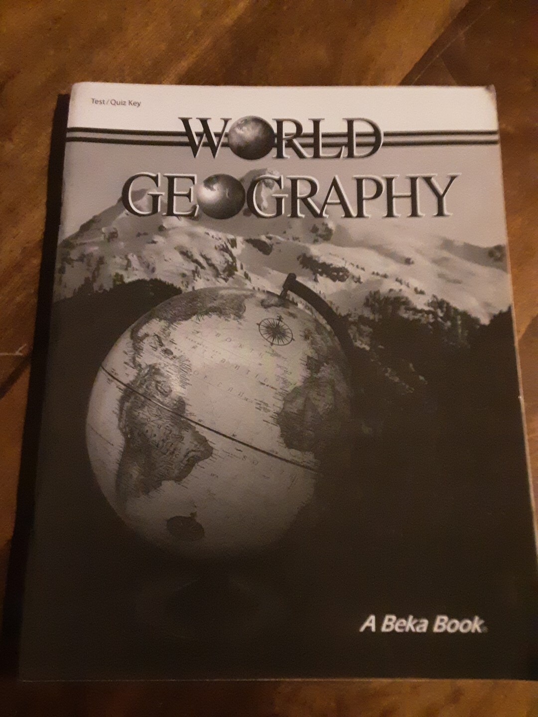 Abeka A Beka World Geography Test Quiz Key Homeschool