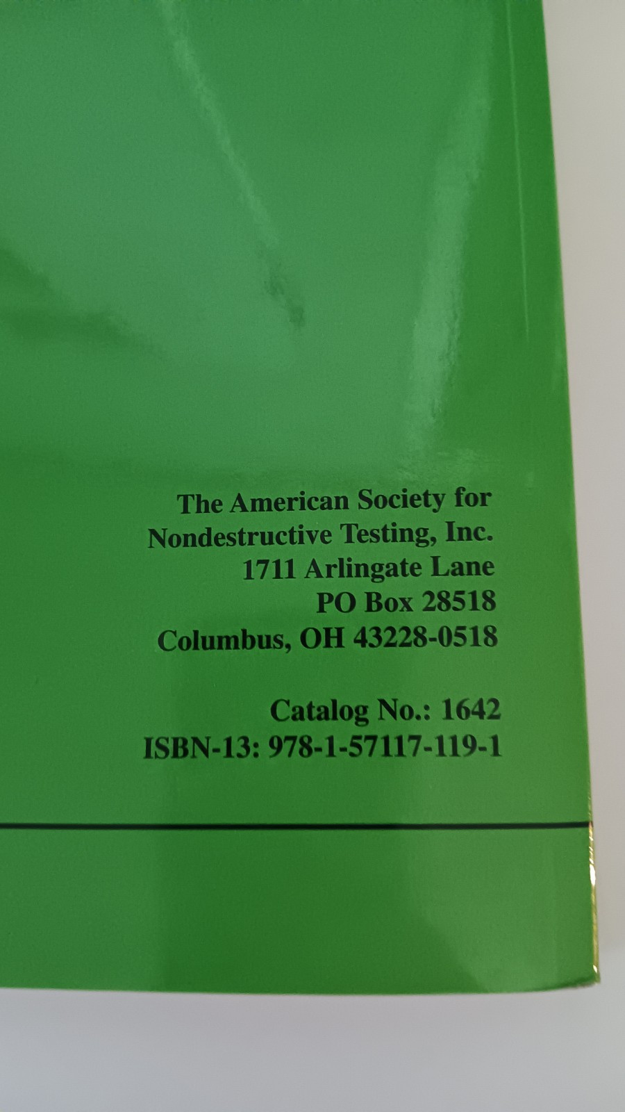 Ultrasonic Testing Classroom Training Book