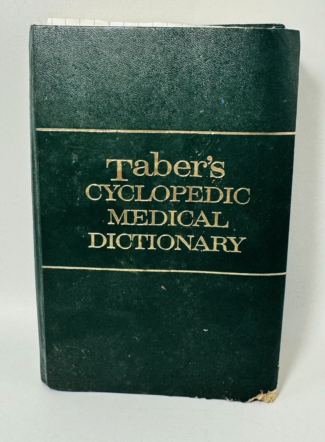 Tabers Cyclopedic Medical Dictionary 13th Edition 1977 Hardcover F A Davis