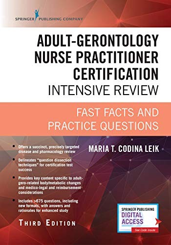 Adult-Gerontology Nurse Practitioner Certification Intensive R…