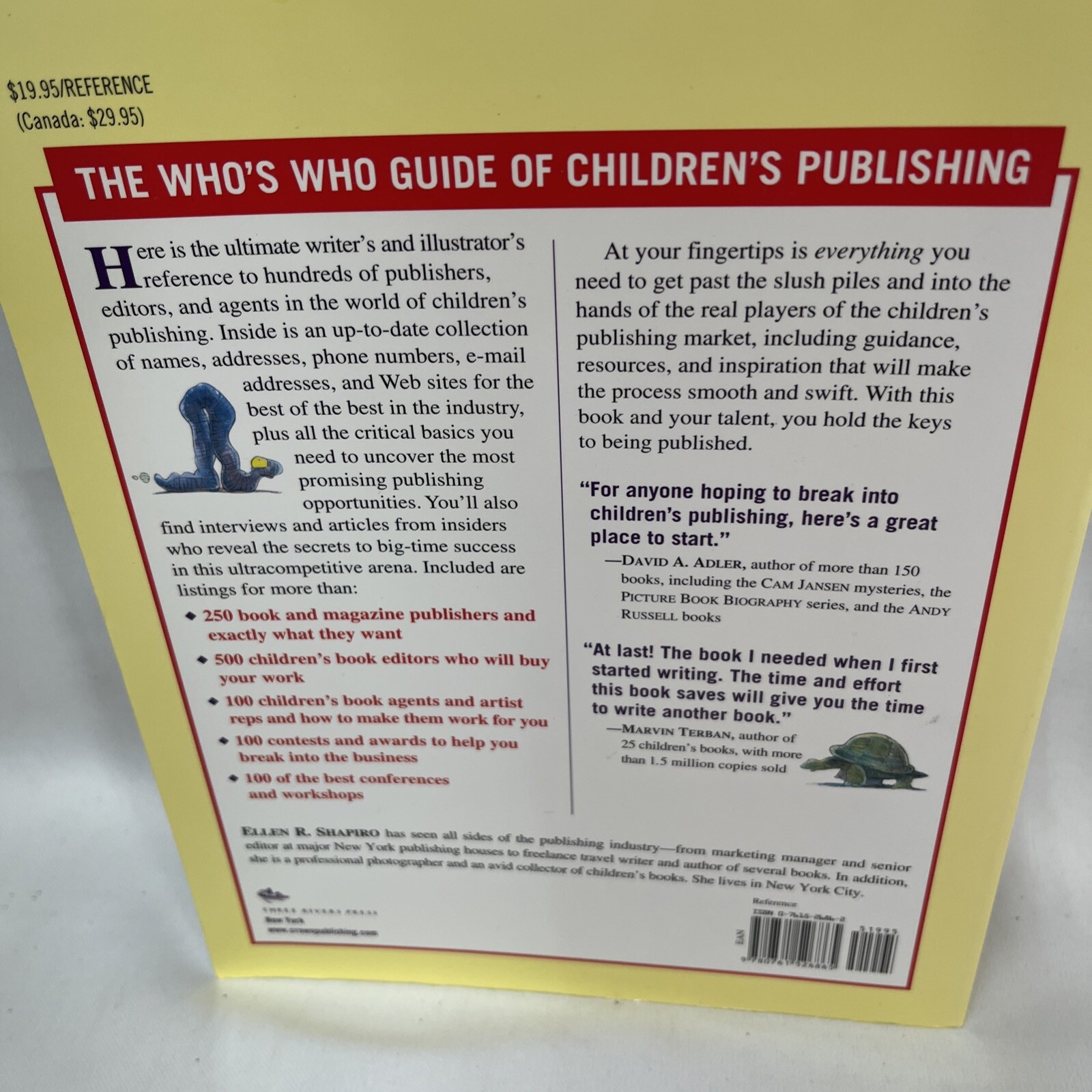 Writers & Illustrator’s Guide To Children’s Books, Publishers And Agents-2nd Ed.