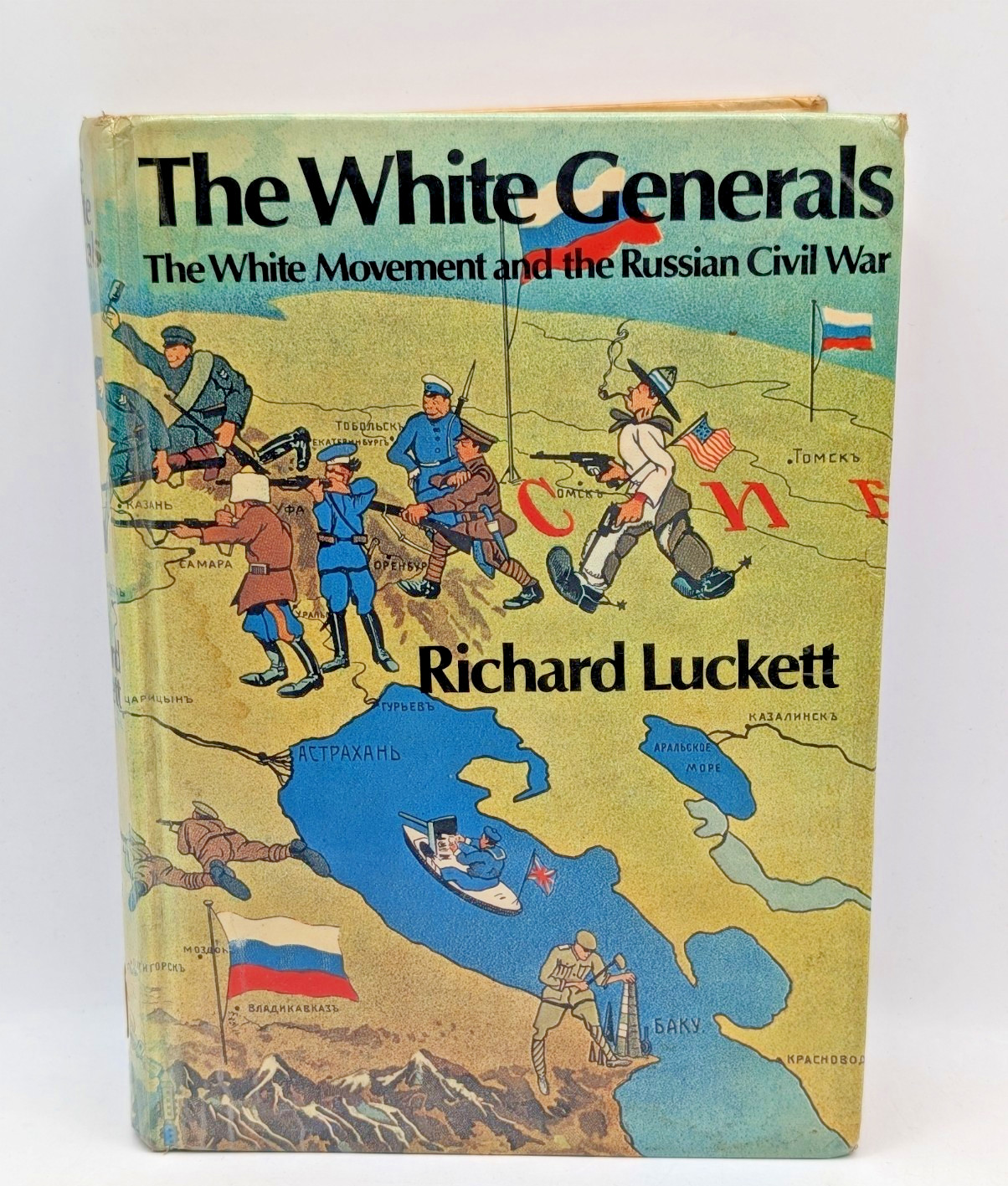 The White Generals, Luckett Richard hardcover 1971 first edition ex-library book
