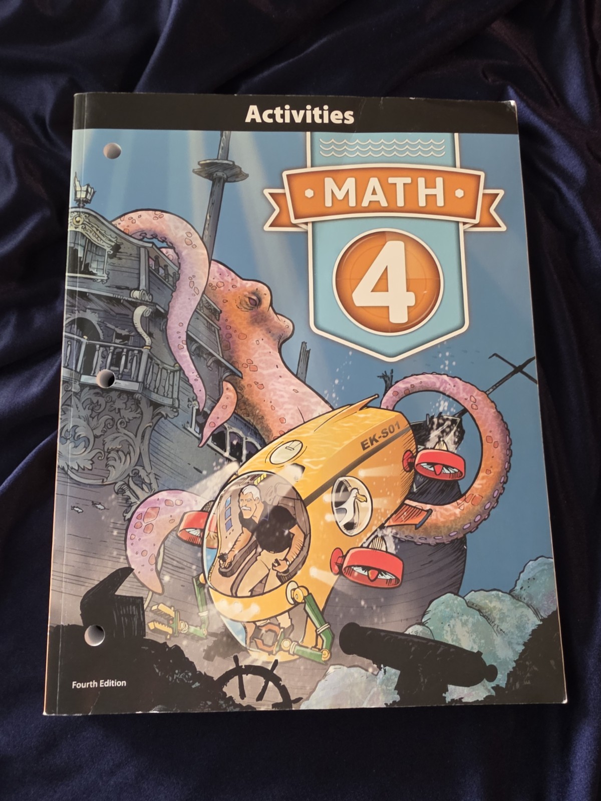 BJU Press Math 4 Complete Set – Like New – 4th Ed – Bob Jones Teacher & Student