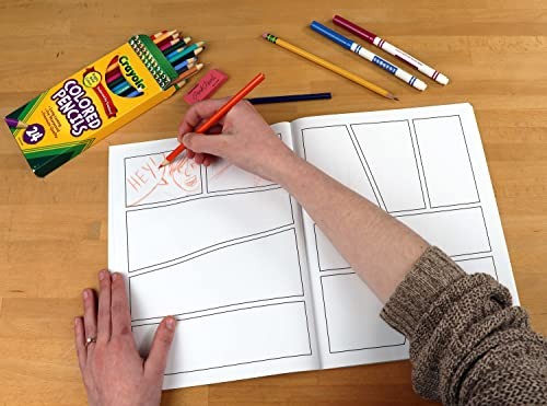 Blank Comic Book: Draw Your Own Manga! (84 Blank Pages of 21 Different Templates