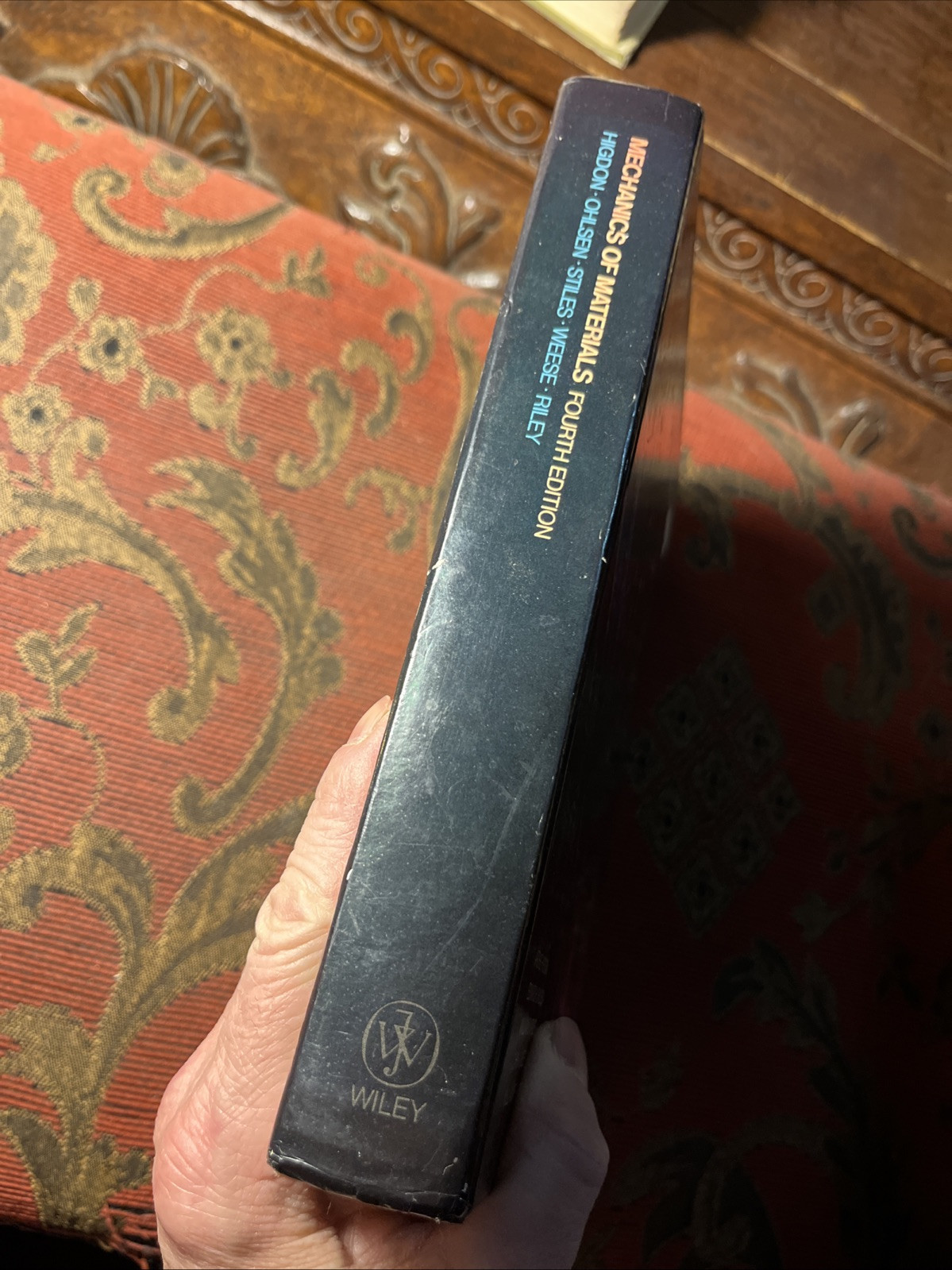 Mechanics Of Materials 4th Ed 1985 John Wiley & Sons Hardcover Textbook