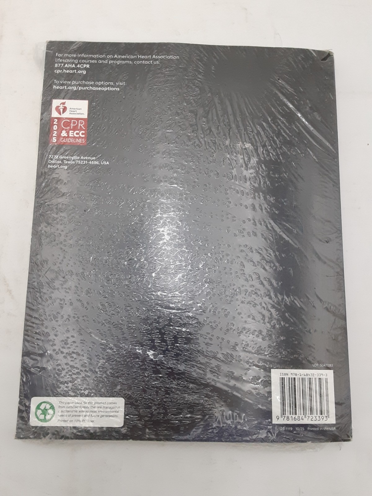 2025 AHA Pediatric Advance Life Support PALS Provider Manual 9781684723393