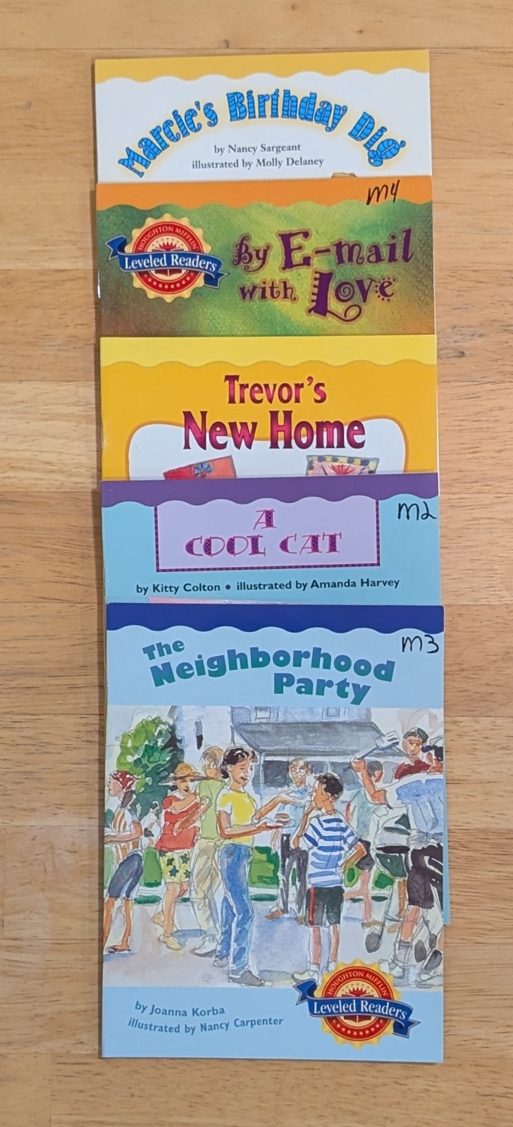 Houghton Mifflin Leveled Readers-Grade 5 (ELL) Set Of 6 copies of each title.