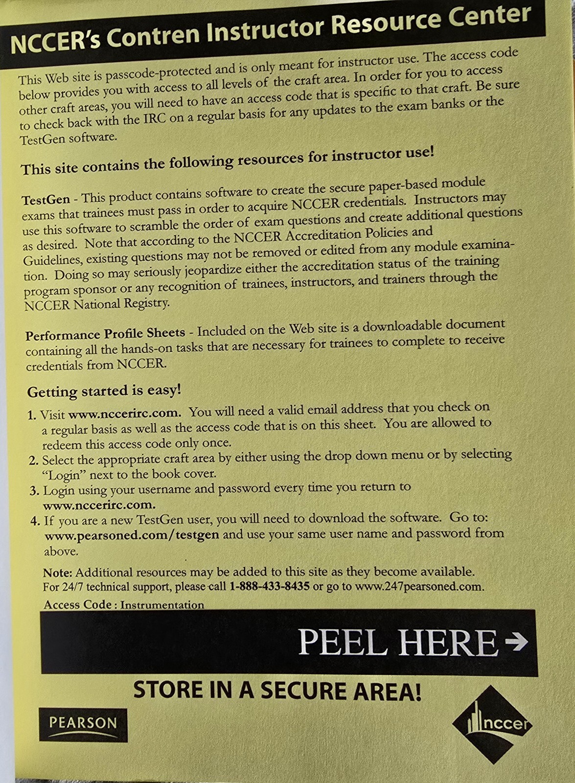 Instrumentation Annotated Instuctors Guide, Level 1,2,3 Paperback, by NCCER