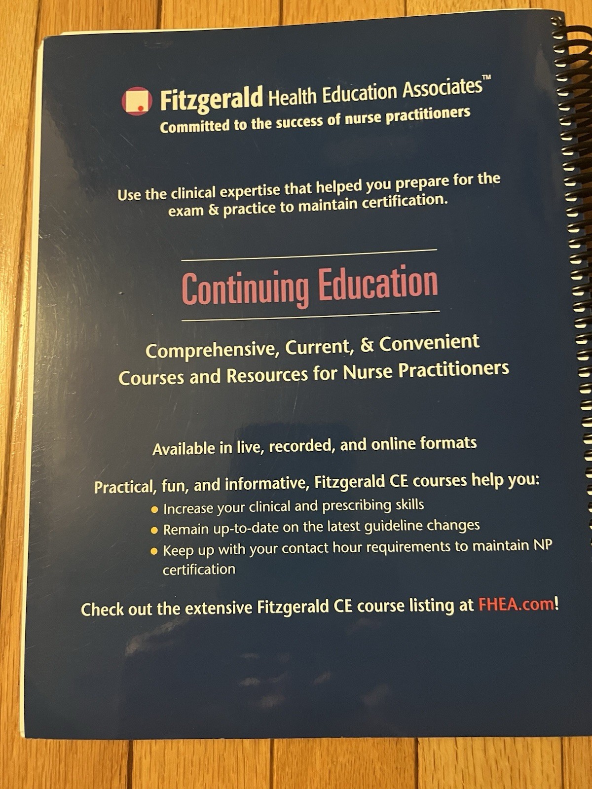 Nurse Practitioner Certification Review FAMILY & ADULT-GERONTOLOGY M fitzgerald