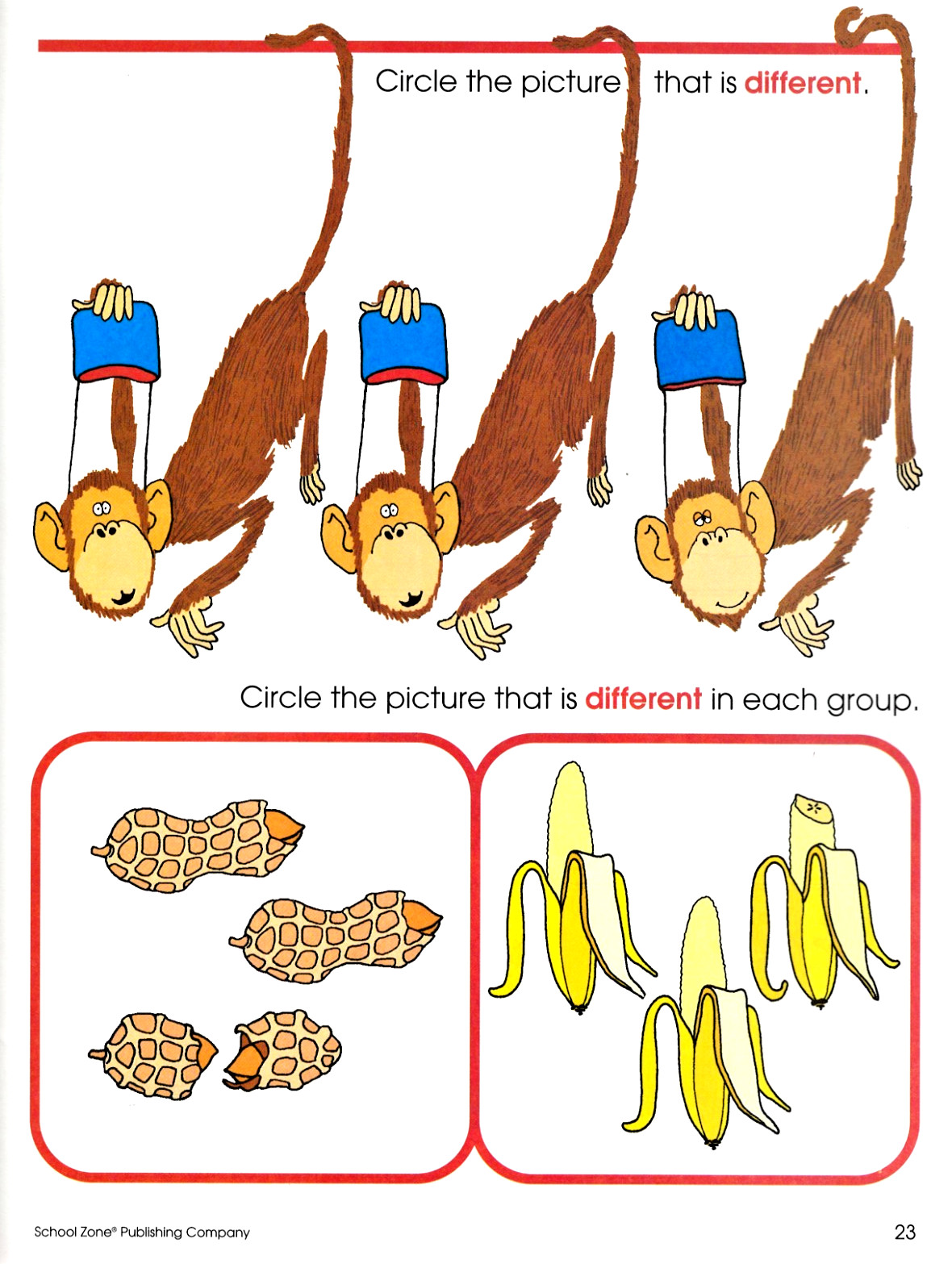 “SAME OR DIFFERENT” ~ (PRESCHOOL / AGES 3-5) ~ *** ACTIVITY BOOK ***