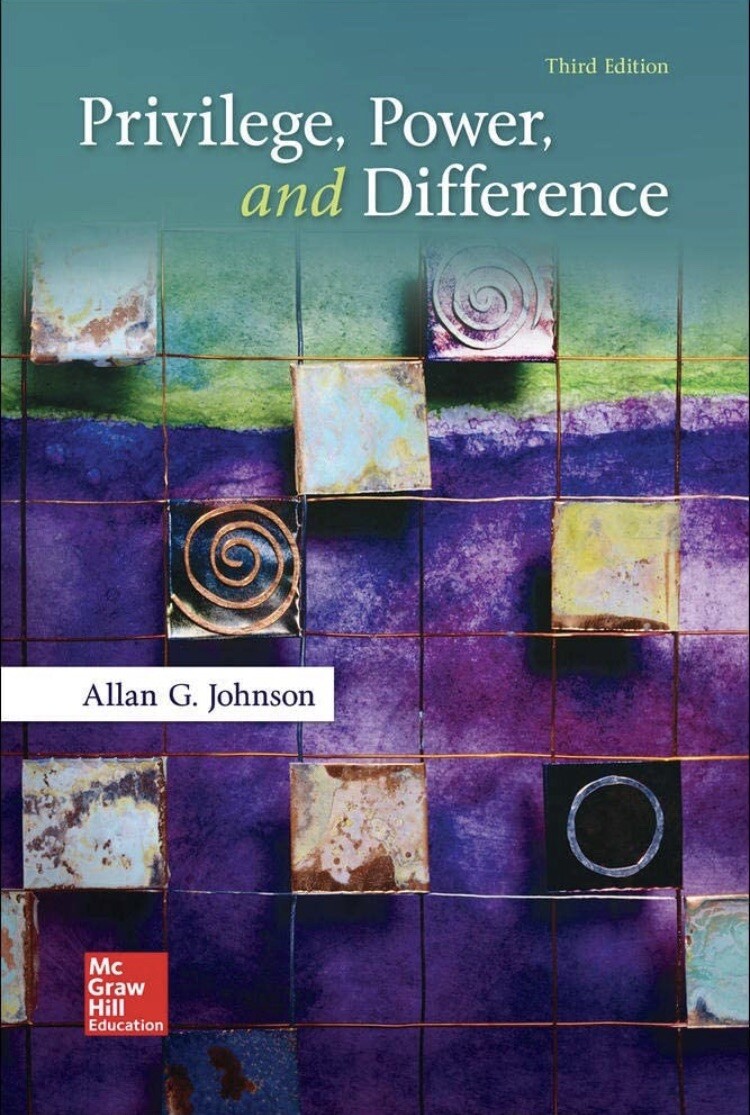 Privilege, Power, and Difference by Allan G. Johnson (1)