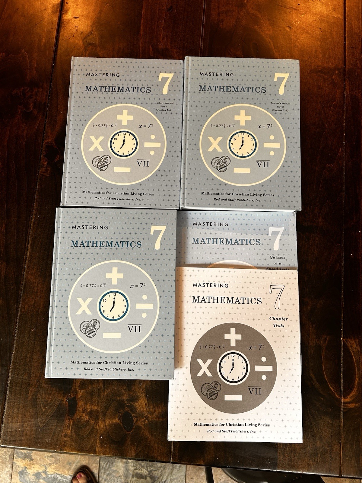 Rod And Staff Grade 7 Math Mastering Mathematics Brand New
