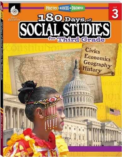 180 Days™: Social Studies for – Paperback, by McNamara Terri – Very Good o