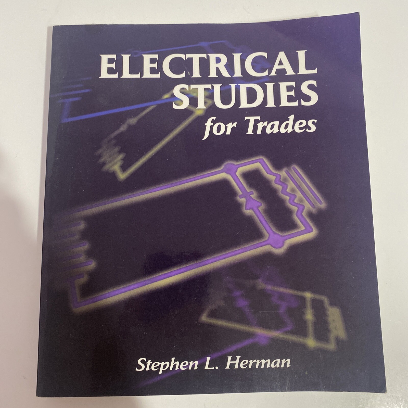 Electrical Studies for Trades Paperback Stephen L. Herman New With Shelf ￼Wear