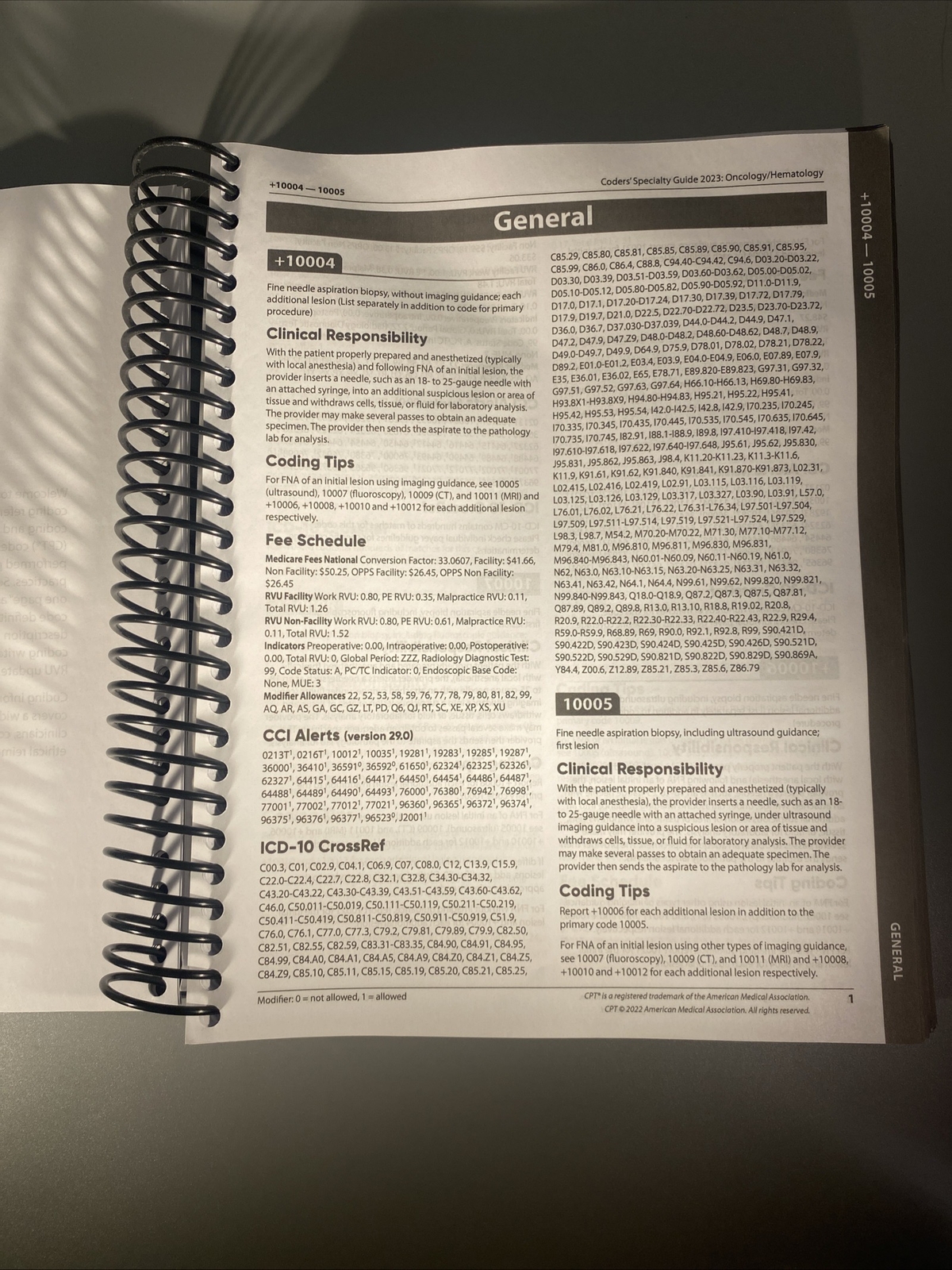 AAPC Coder’s Specialty Guide Oncology/Hematology 2023 Spiral Bound CPT HCPCS