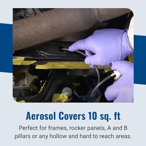 Eastwood Internal Frame Coating Plus Aerosol 16oz Matte Black Rust Prevention