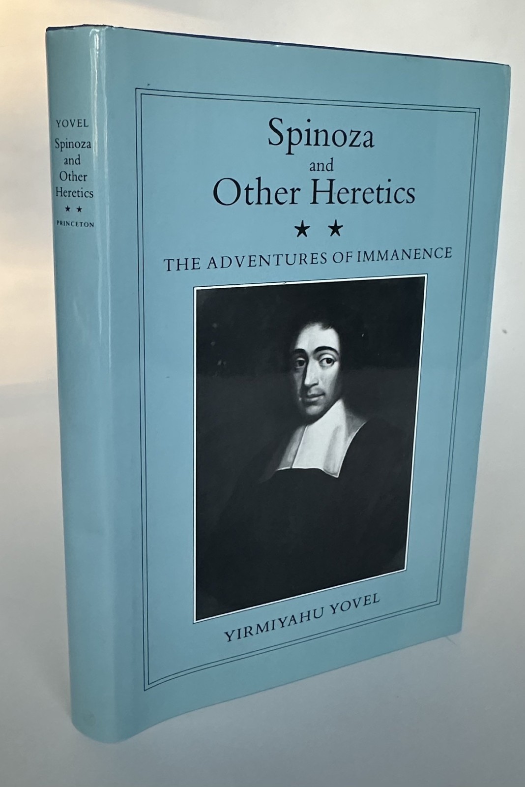 Yirmiyahu YOVEL / Spinoza & Other Heretics Volume 2 1989 FIRST EDITION HCDJ
