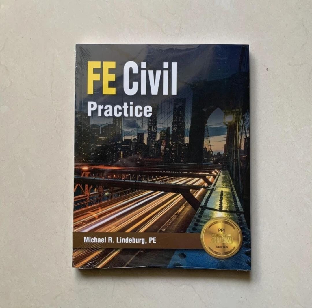 PPI FE Civil Practice – Comprehensive Practice for the NCEES FE Civil Exam by…